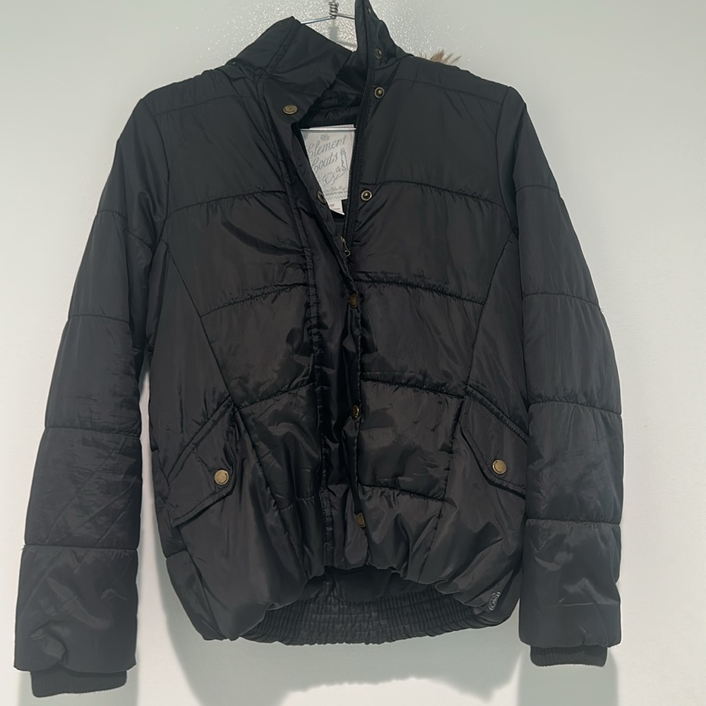 Element Black Puffer Jacket - image 7